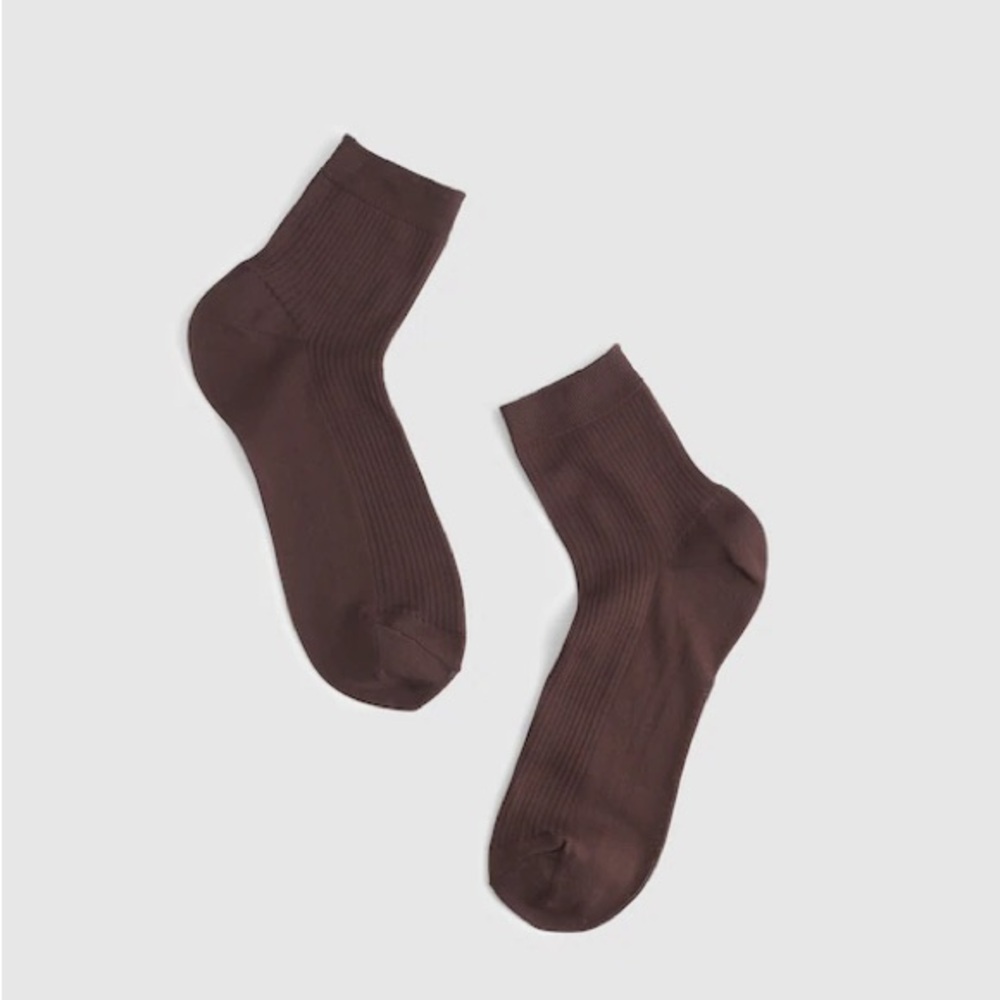 Madewell Sheer Loafer socks